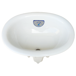 Pozzi Ginori Lavabo Colorado Soprapiano 55,5x41x22,5cm Bianco Lucido