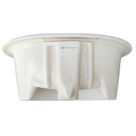 Pozzi Ginori Lavabo Colorado Soprapiano 55,5x41x22,5cm Bianco Lucido